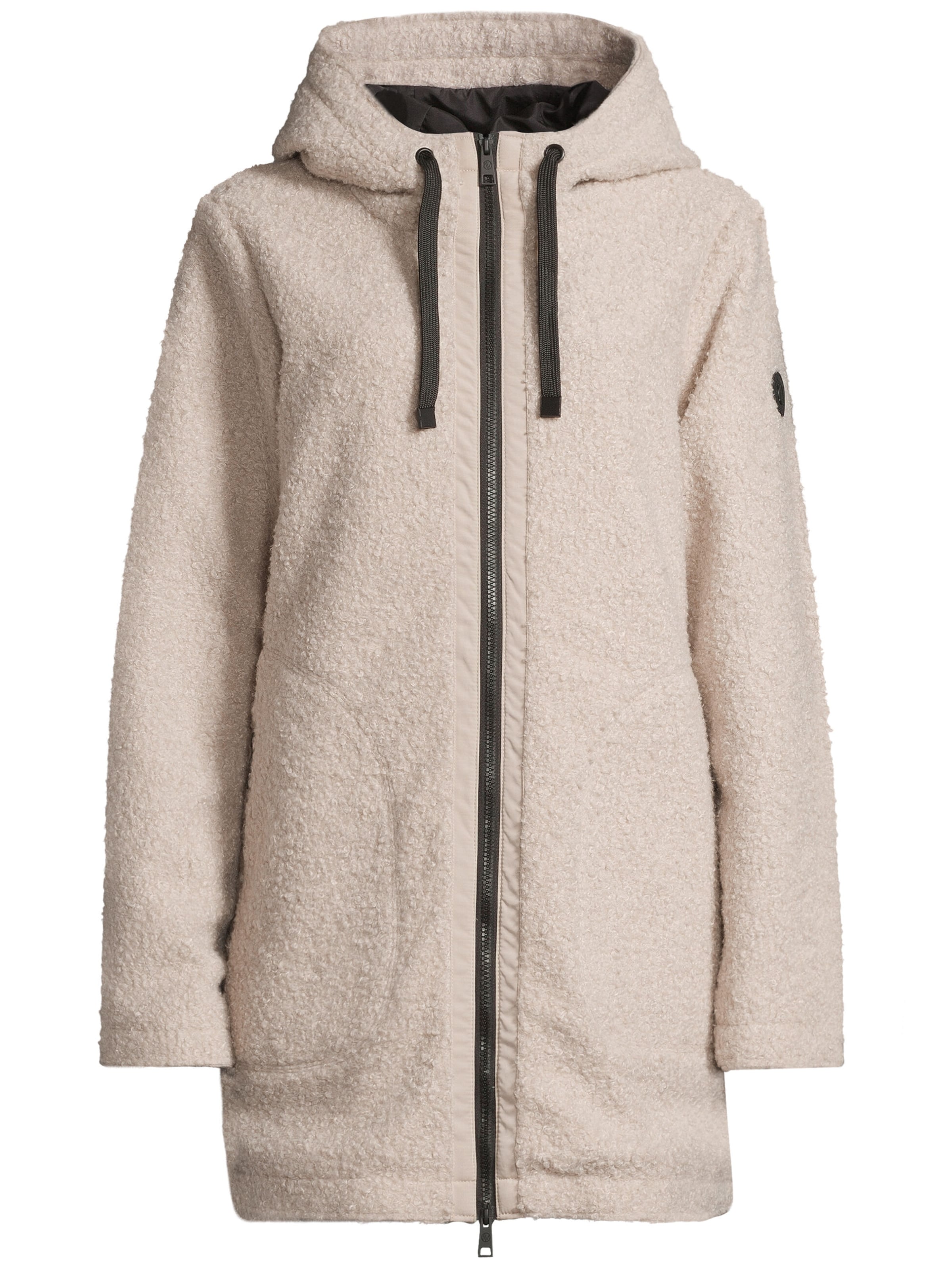 New View Winter jacket in Beige: front