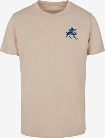 Mister Tee Shirt 'Andorinha Portuguesa ' in Beige: front