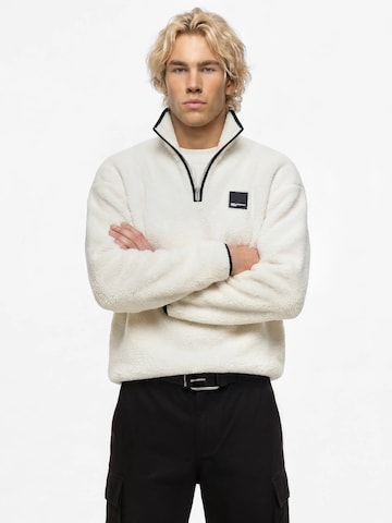 smėlio KARL LAGERFELD JEANS Megztinis: priekis