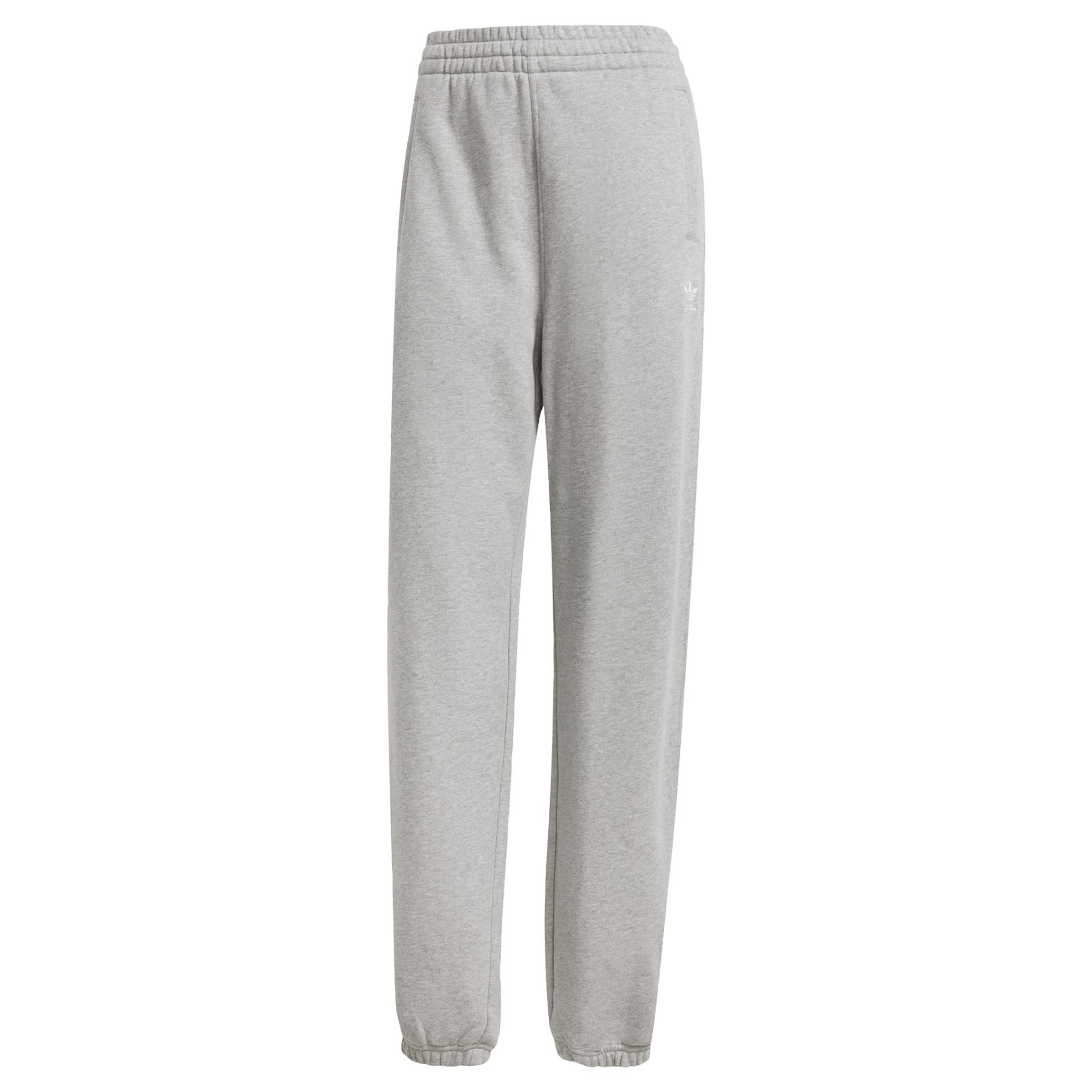 ADIDAS ORIGINALS Ozke Hlače &#x27;Essentials&#x27; | siva barva: sprednja stran