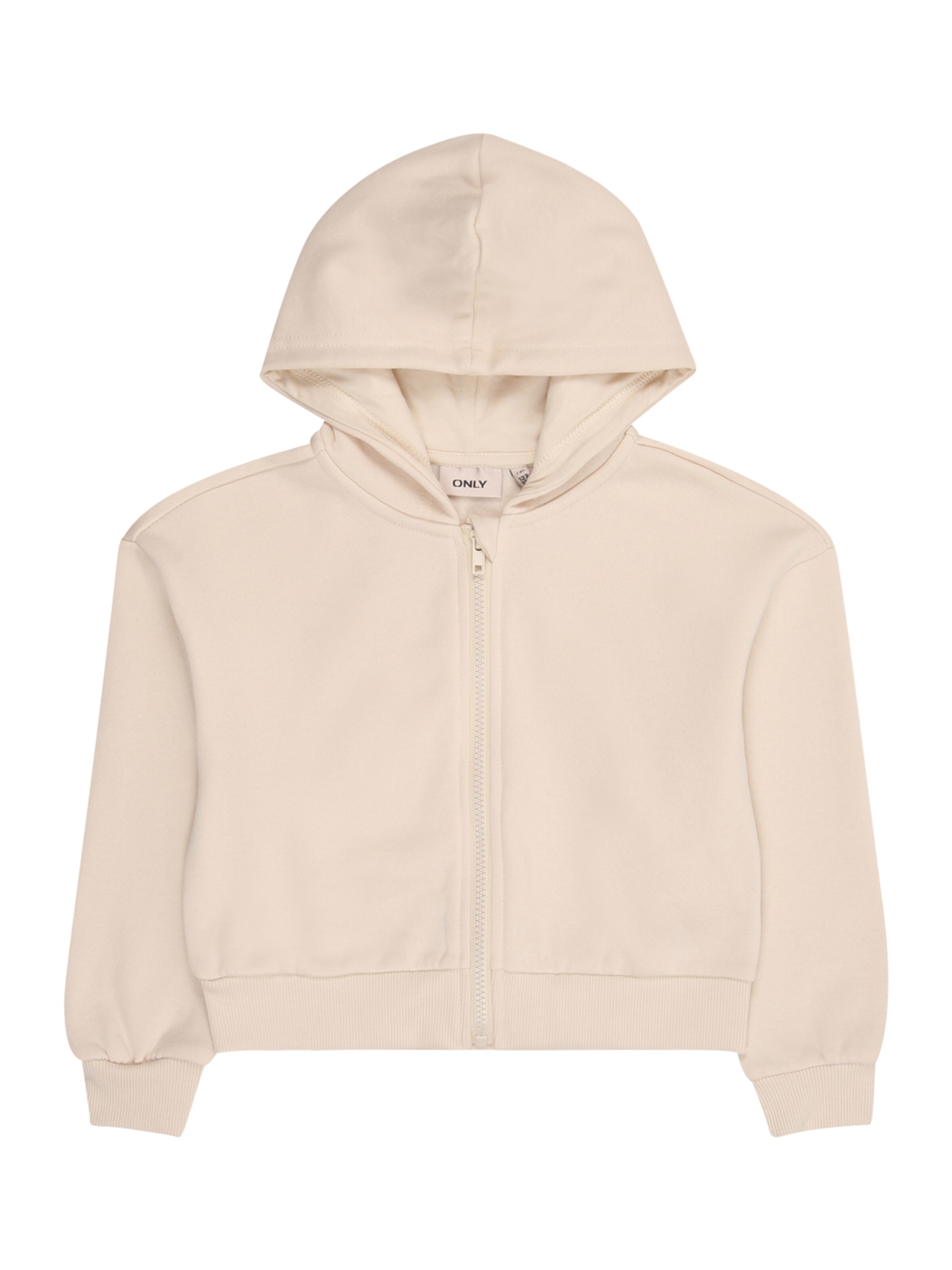 Giacca di felpa 'KOGFave' di ONLY GIRLS in grigio: frontale