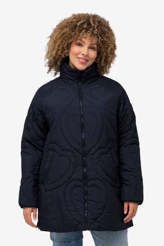 Ulla Popken Winterjacke in Blau: predná strana