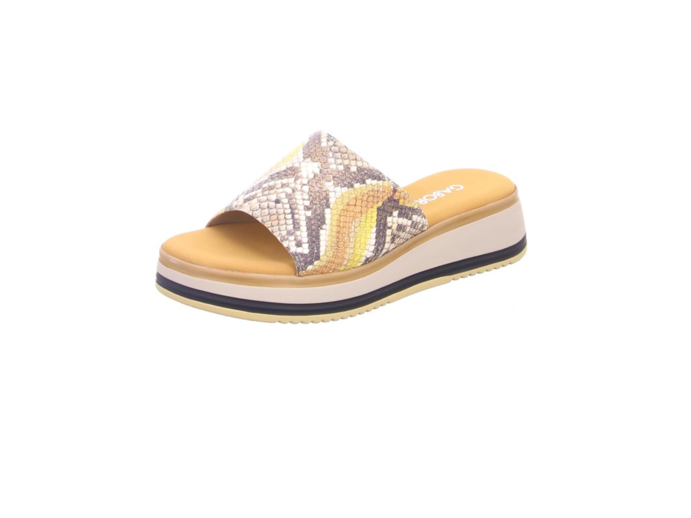 GABOR Mule in Yellow: front
