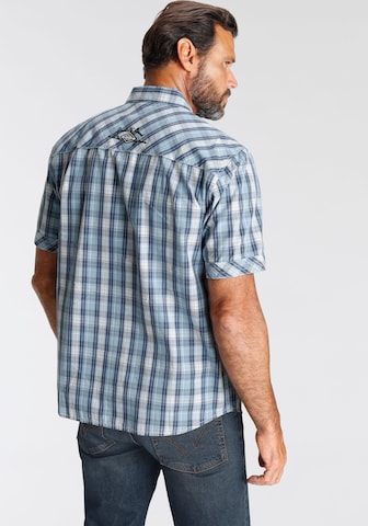 Man's World Regular fit Button Up Shirt in Blue