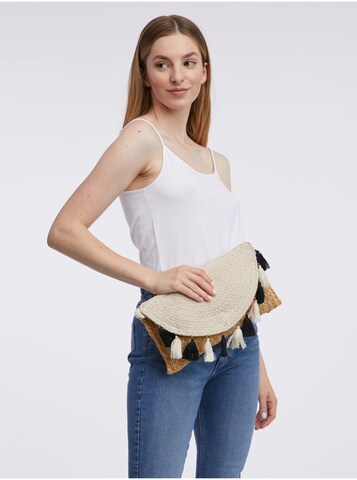 Orsay Clutch in Beige: front