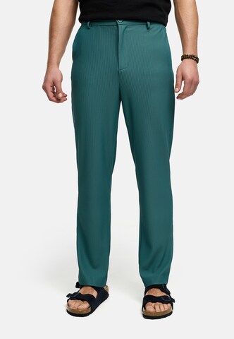 INDICODE JEANS Regular Broek 'Amogust' in Blauw: voorkant