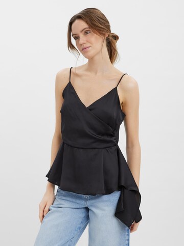 VERO MODA - Top 'Kenny' em preto: frente