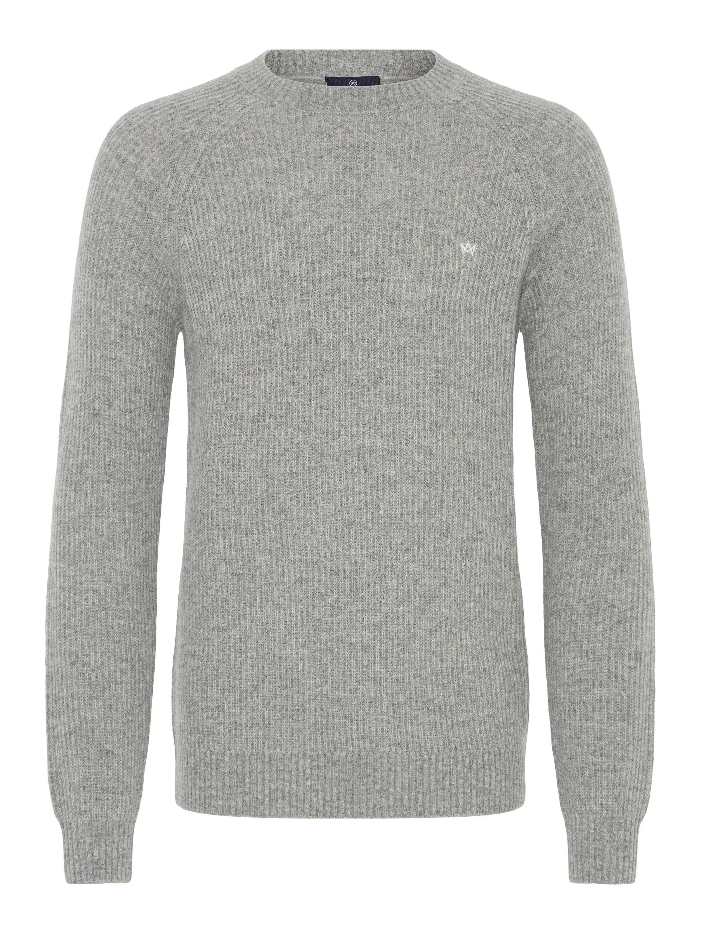 Pull-over ' KSDoors O-neck ' Kronstadt en gris : devant