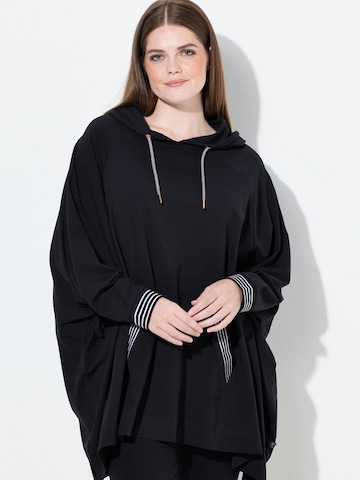 Ulla Popken Футболка оверсайз в Черный: спереди