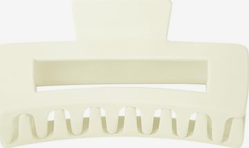 Good to Blue Hair jewelry 'Große rechteckige Haarklammer' in Beige: front