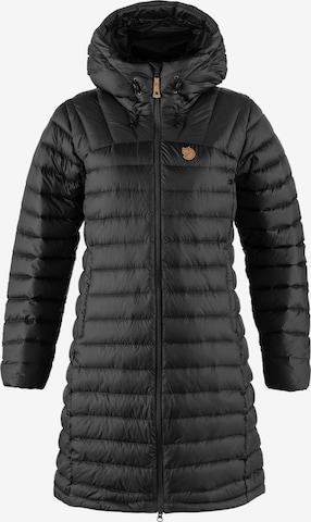 Fjällräven Outdoormantel 'Snow Flake' in Schwarz: predná strana