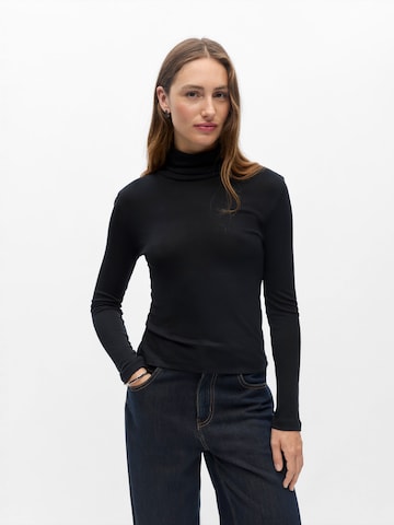 OBJECT - Camiseta 'OBJALMA' en negro: frente
