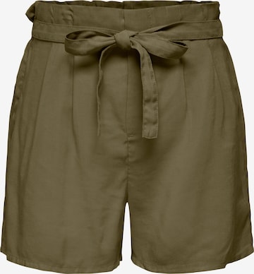 ONLY Regular Pleat-front trousers 'ARIS LIFE' in Green: front