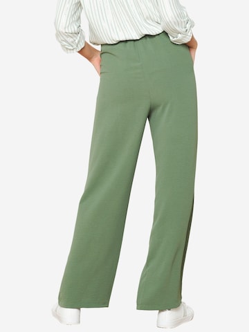 LolaLiza Wide leg Trousers in Green