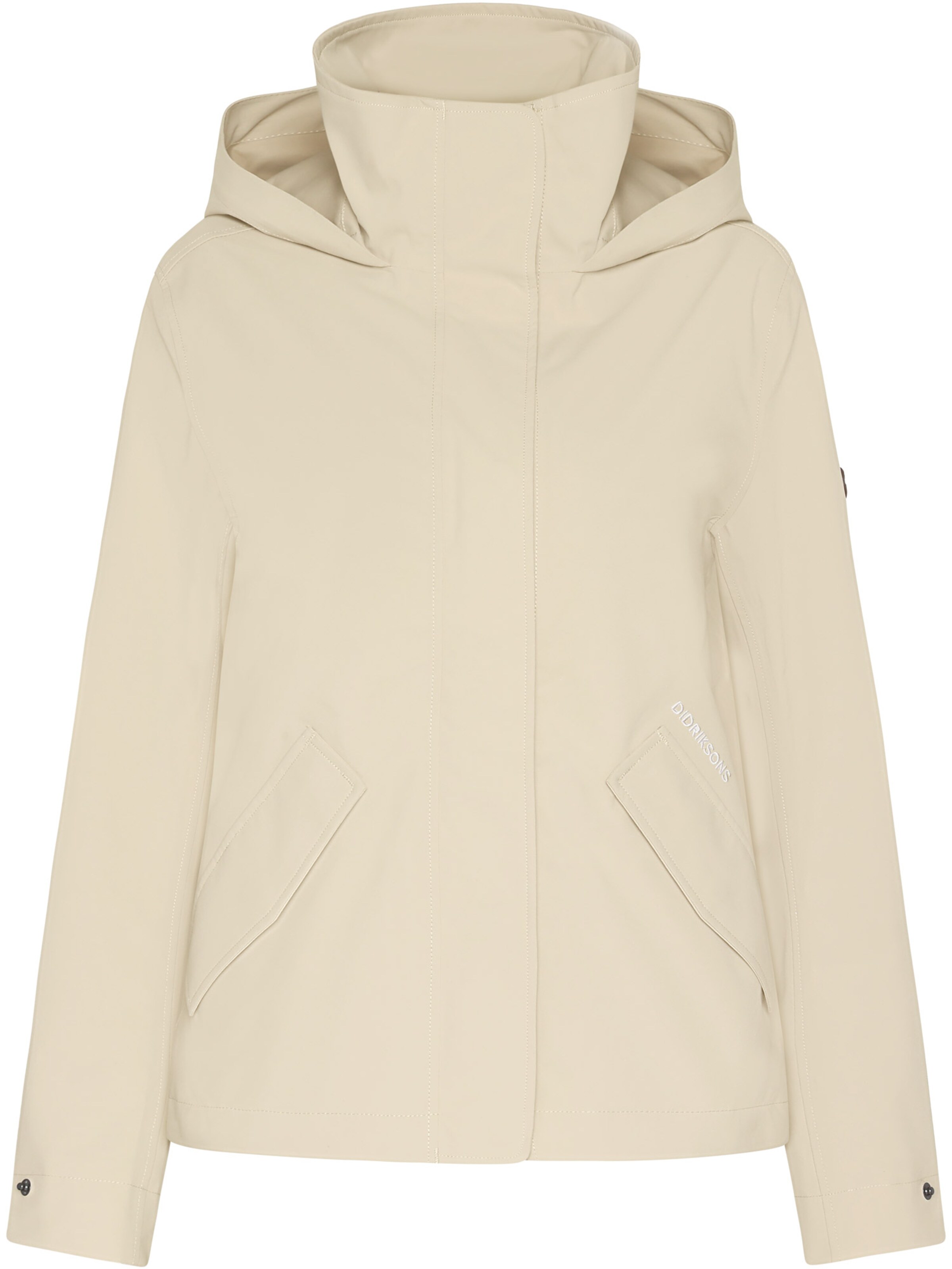 Veste fonctionnelle 'MABEL' Didriksons en beige : devant