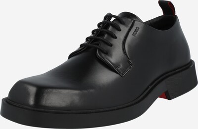 HUGO Zapatos con cordón 'Iker' en negro, Vista del producto