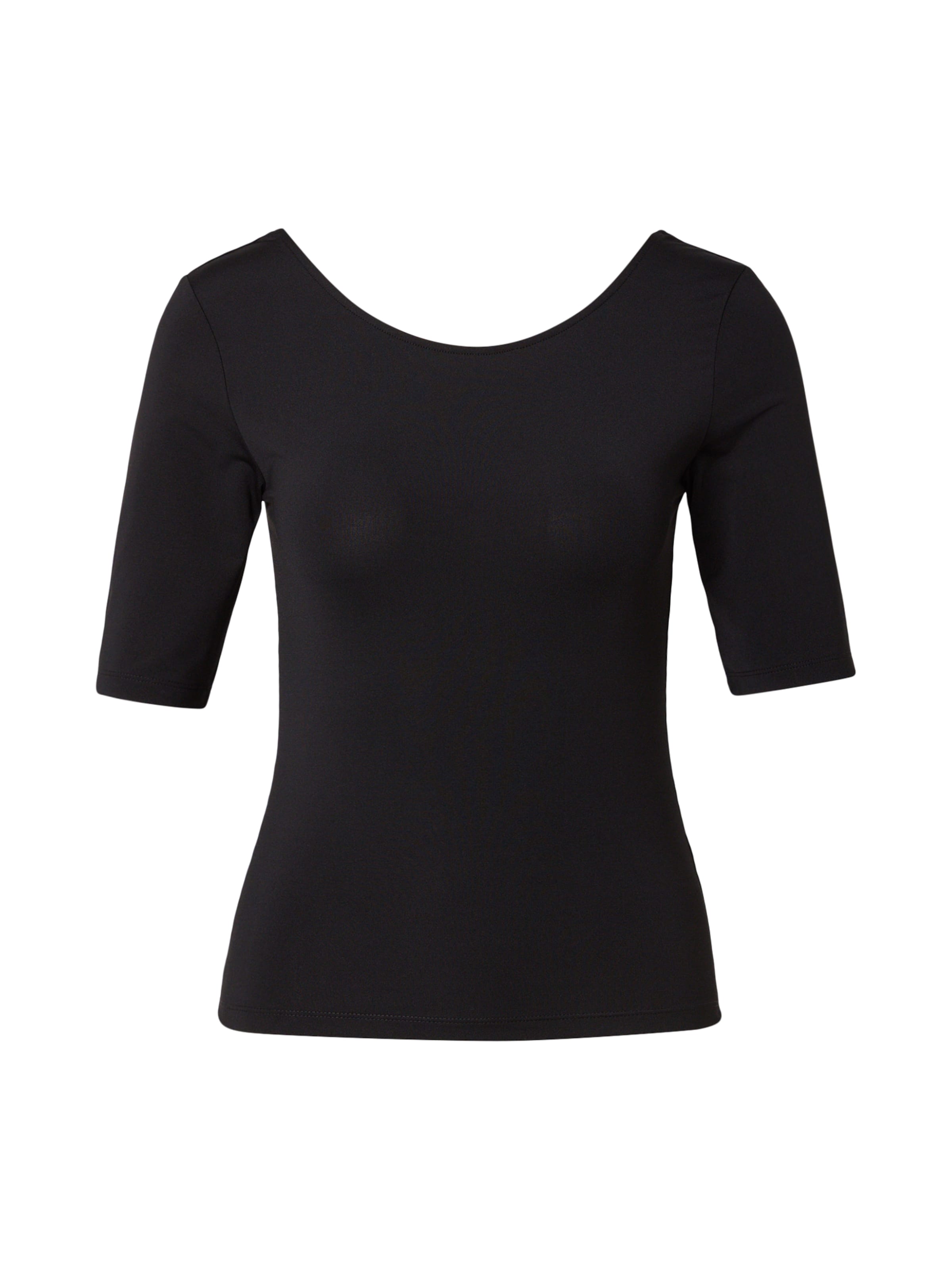 ABOUT YOU - Camiseta 'Greta' en negro: frente