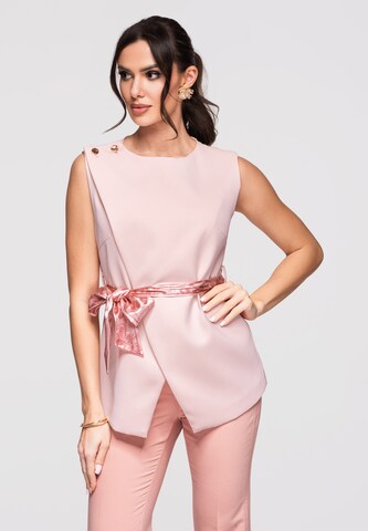Ombre Blouse in Roze