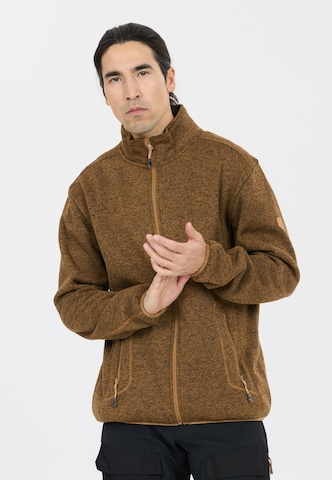 Whistler Funktionele fleece-jas in Bruin: voorkant