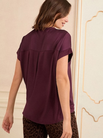 Maglietta di love & roses in rosso