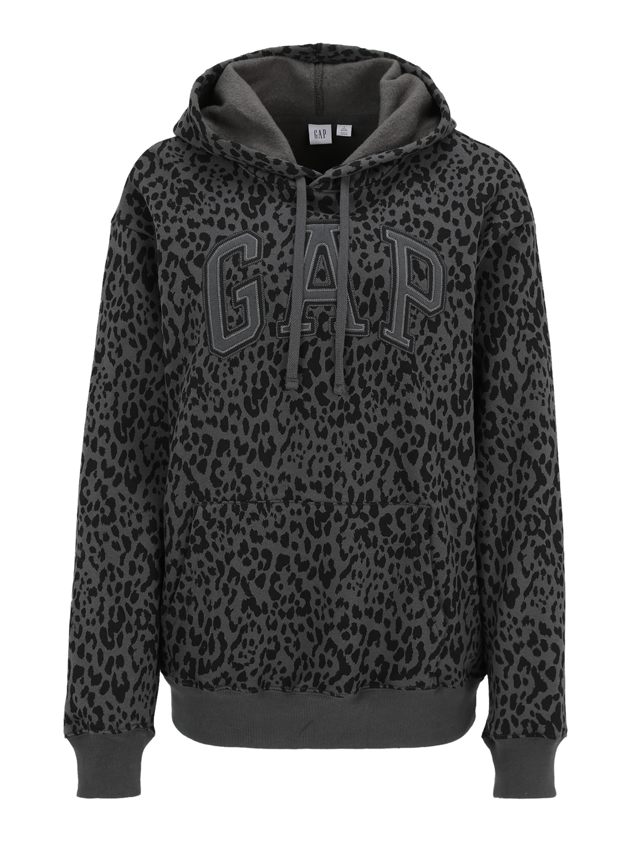 Gap Tall Свитшот 'HERITAGE' в Серый: спереди