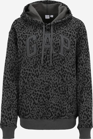 Gap Tall Свитшот 'HERITAGE' в Серый: спереди