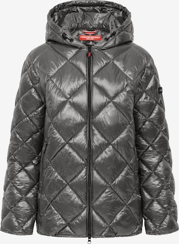 Frieda & Freddies Between-Season Jacket in Grey: front