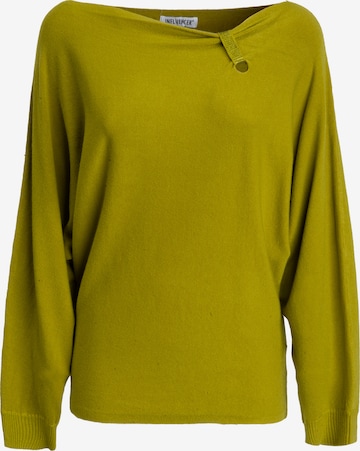 Pullover di Influencer in verde: frontale
