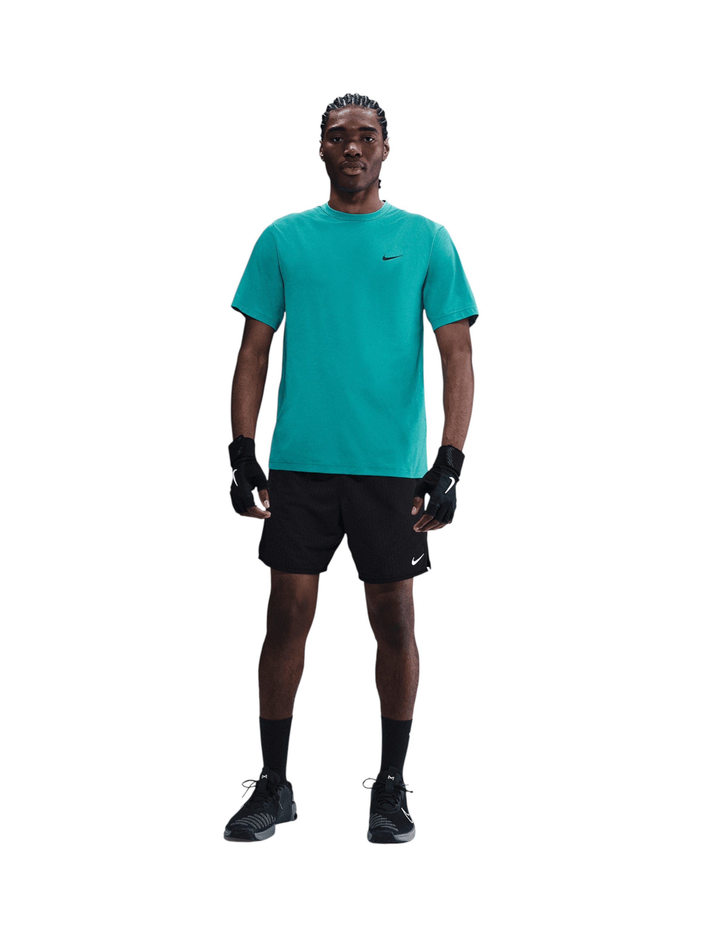 NIKE Performance Shirt 'Hyverse' in Green: front