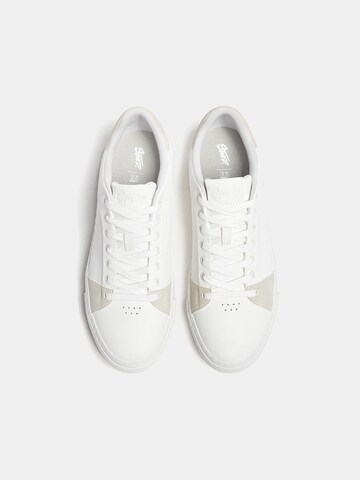 Pull&Bear Sneaker low i hvid