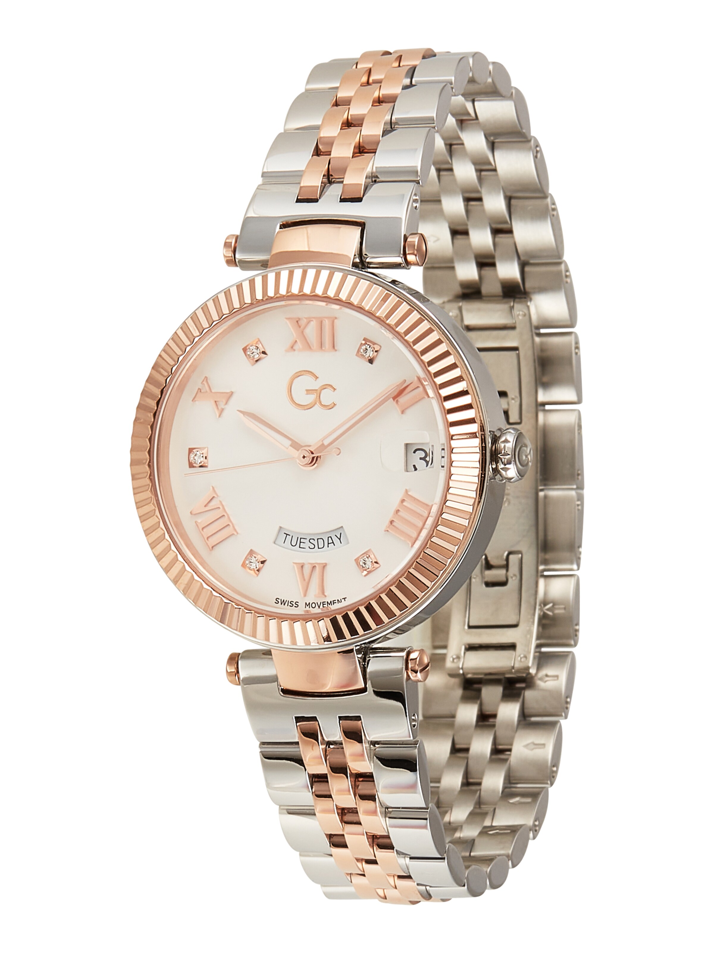 Gc Analog watch in Mixed colours: front