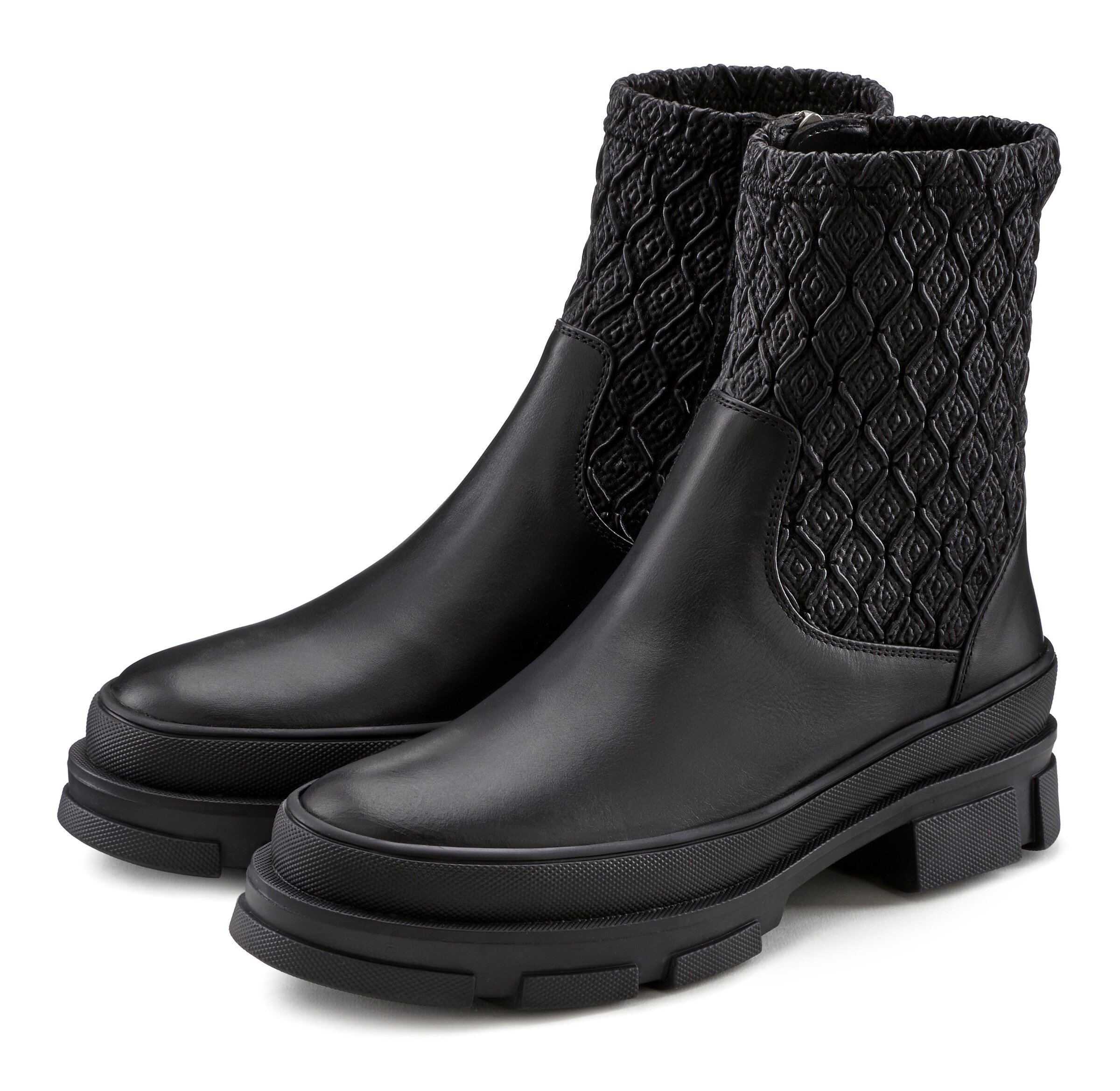LASCANA Stiefelette in Schwarz