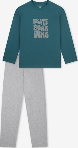 Pyjama ' Nightwear ' SCHIESSER en gris : devant
