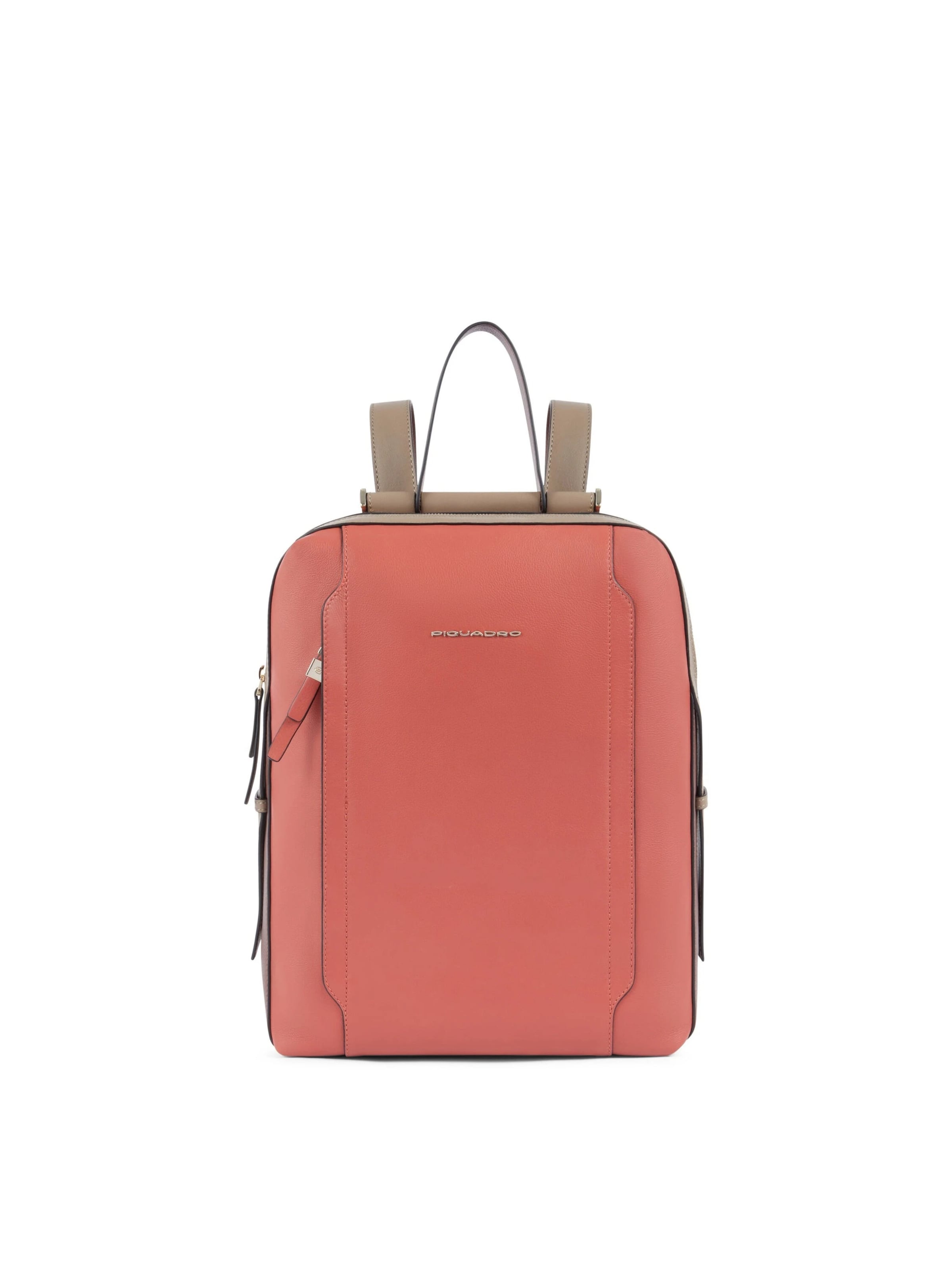 Sac à dos Piquadro en orange : devant