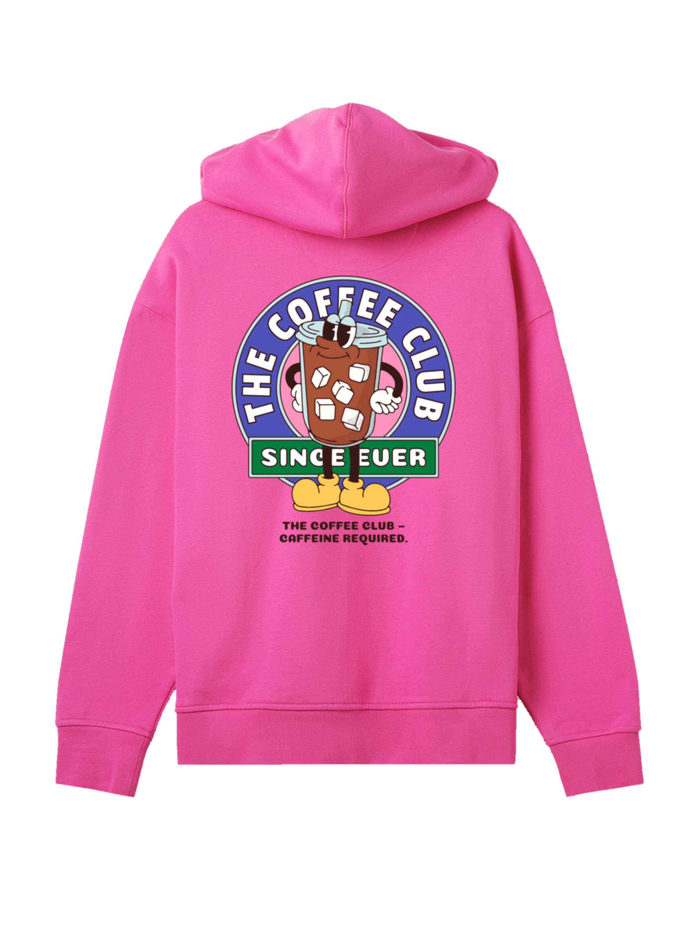 F4NT4STIC Sweatshirt 'Coffee Club' in Roze
