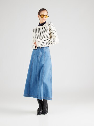 FRNCH PARIS Skirt 'Ermeline' in Blue