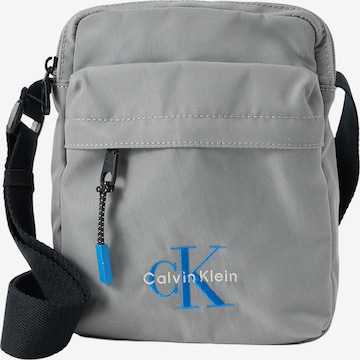 Borsa a tracolla di Calvin Klein in grigio: frontale