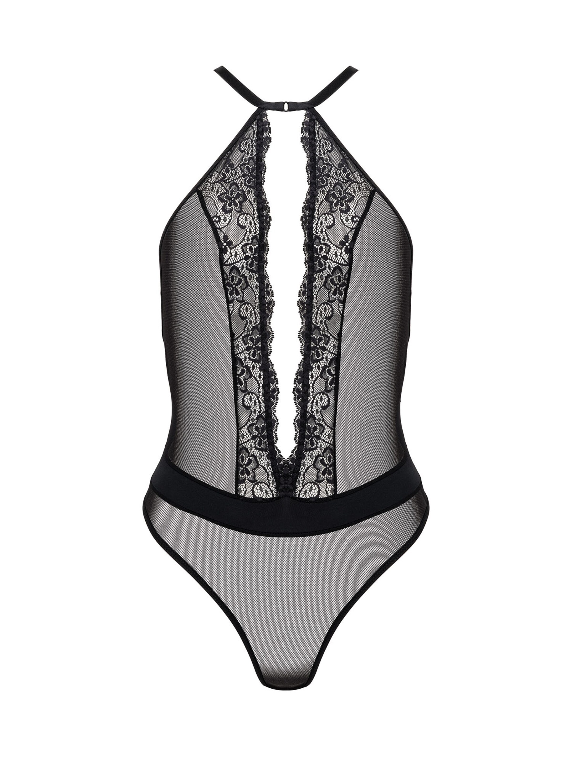SpaLeXLine Bodysuit 'Bea' in Black