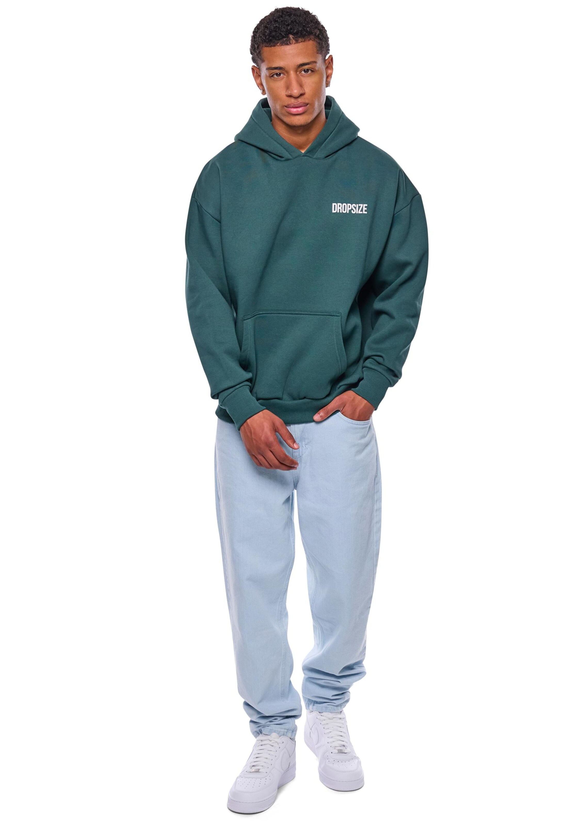 Dropsize Sweatshirt in Groen