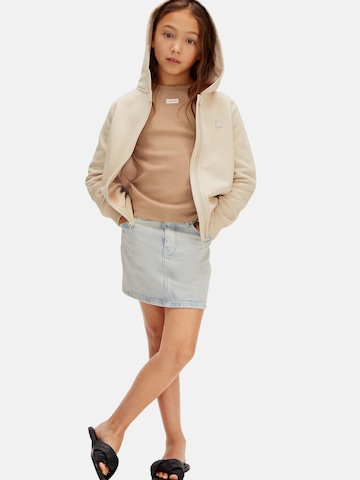 Calvin Klein Kids Sweatshirt i beige