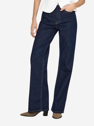 Bootcut Jeans 'ONLMADISON BLUSH HW WIDE DNM REA024 NOOS 15352206' di ONLY in blu: frontale