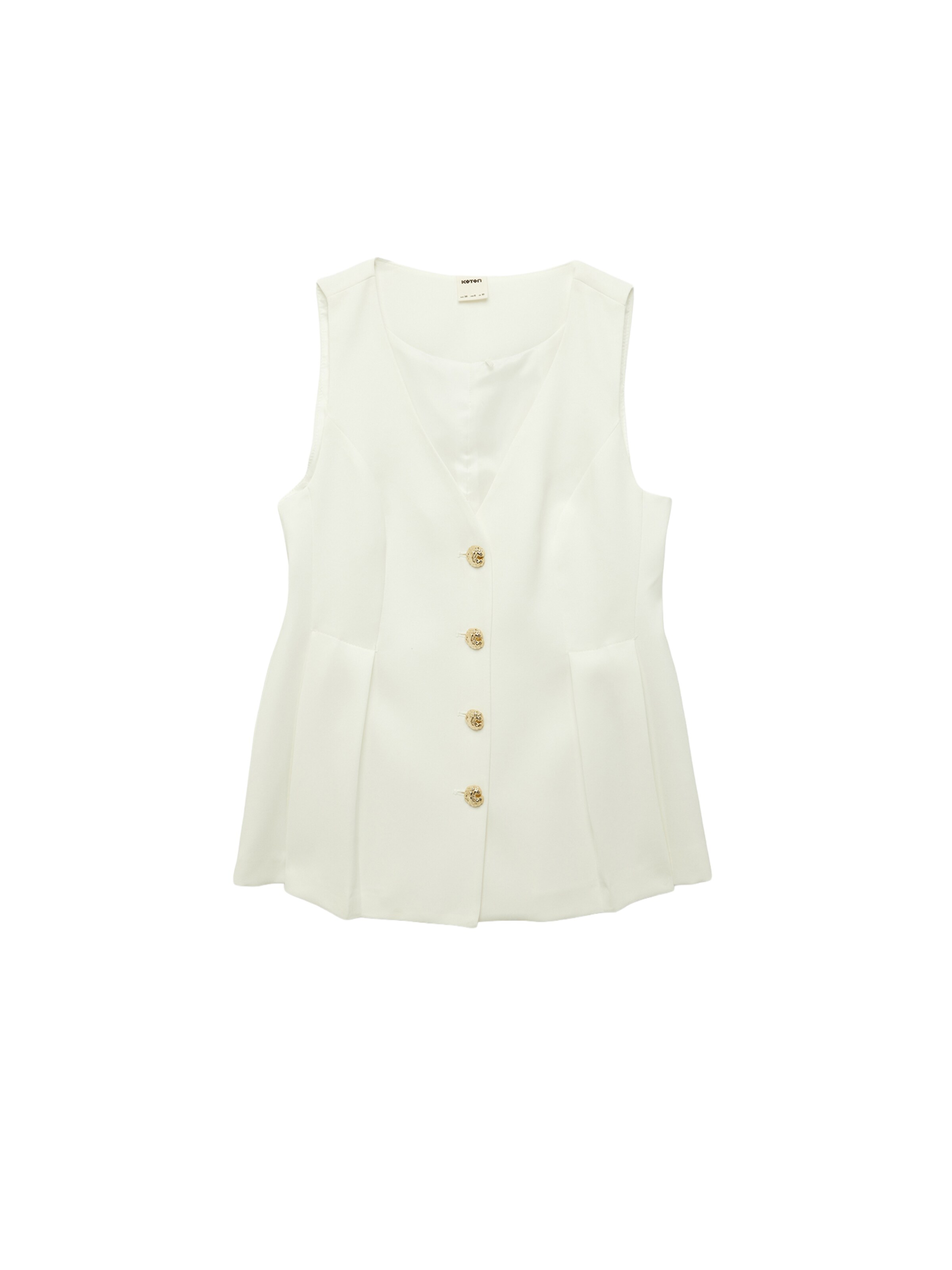 Koton Vest in White: front