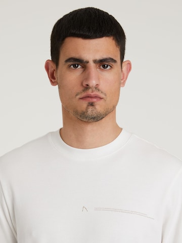 T-Shirt 'Courier' CHASIN' en blanc