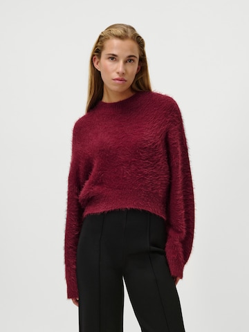 LeGer by Lena Gercke Pullover 'Celestine' in Rot: Vorderseite