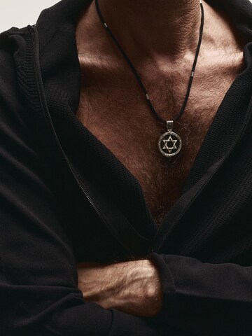 Ciondolo 'GWIAZDA DAWIDA' di REYTEL in argento: frontale