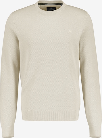 Pull-over LERROS en blanc : devant