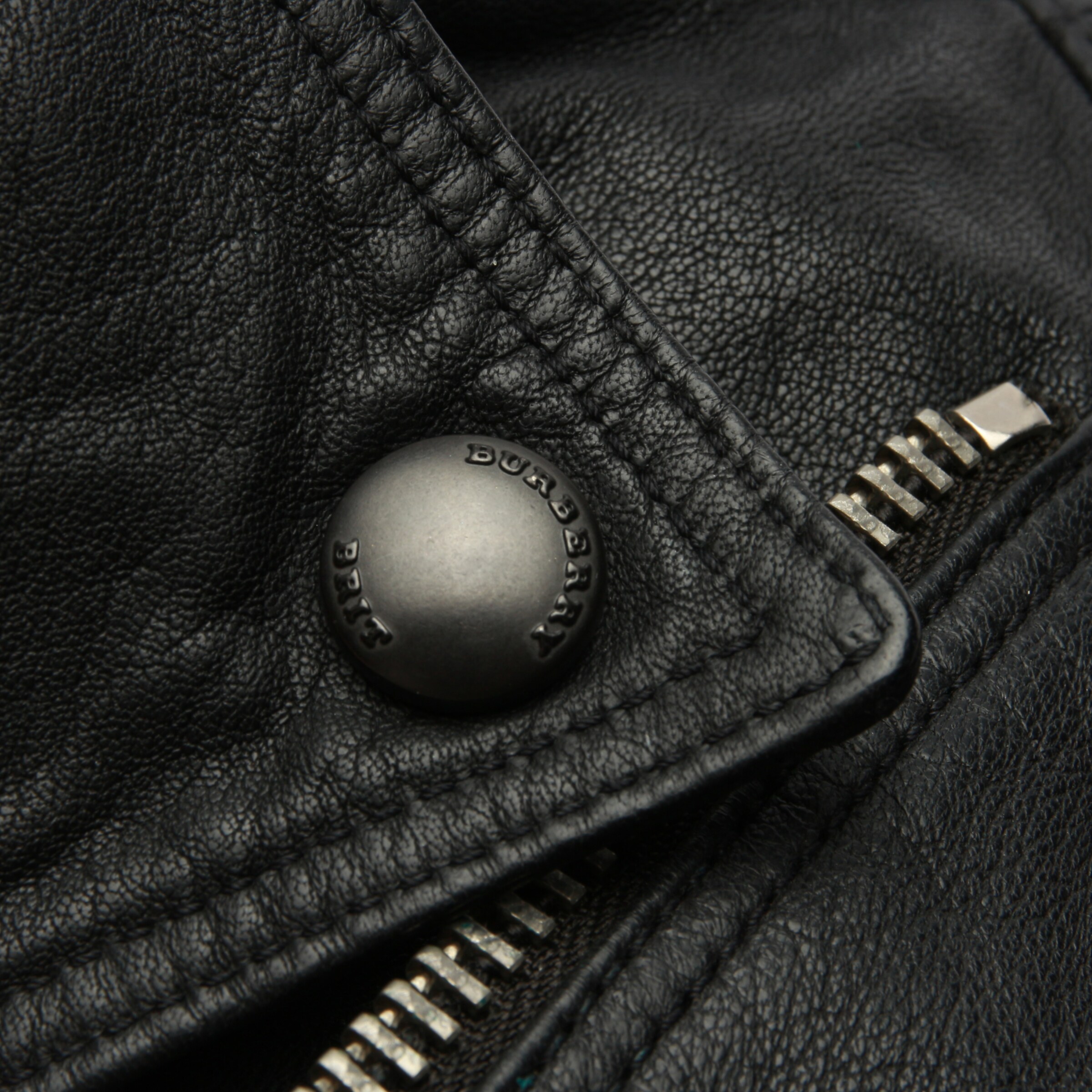 BURBERRY Jacket & Coat in L in Black