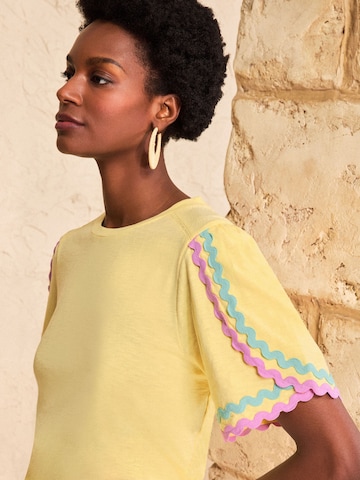 love & roses Póló - sárga