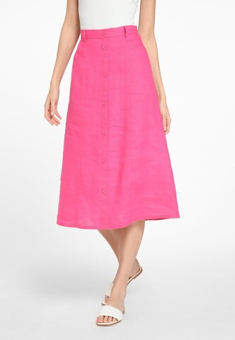 Peter Hahn Skirt in Pink: front