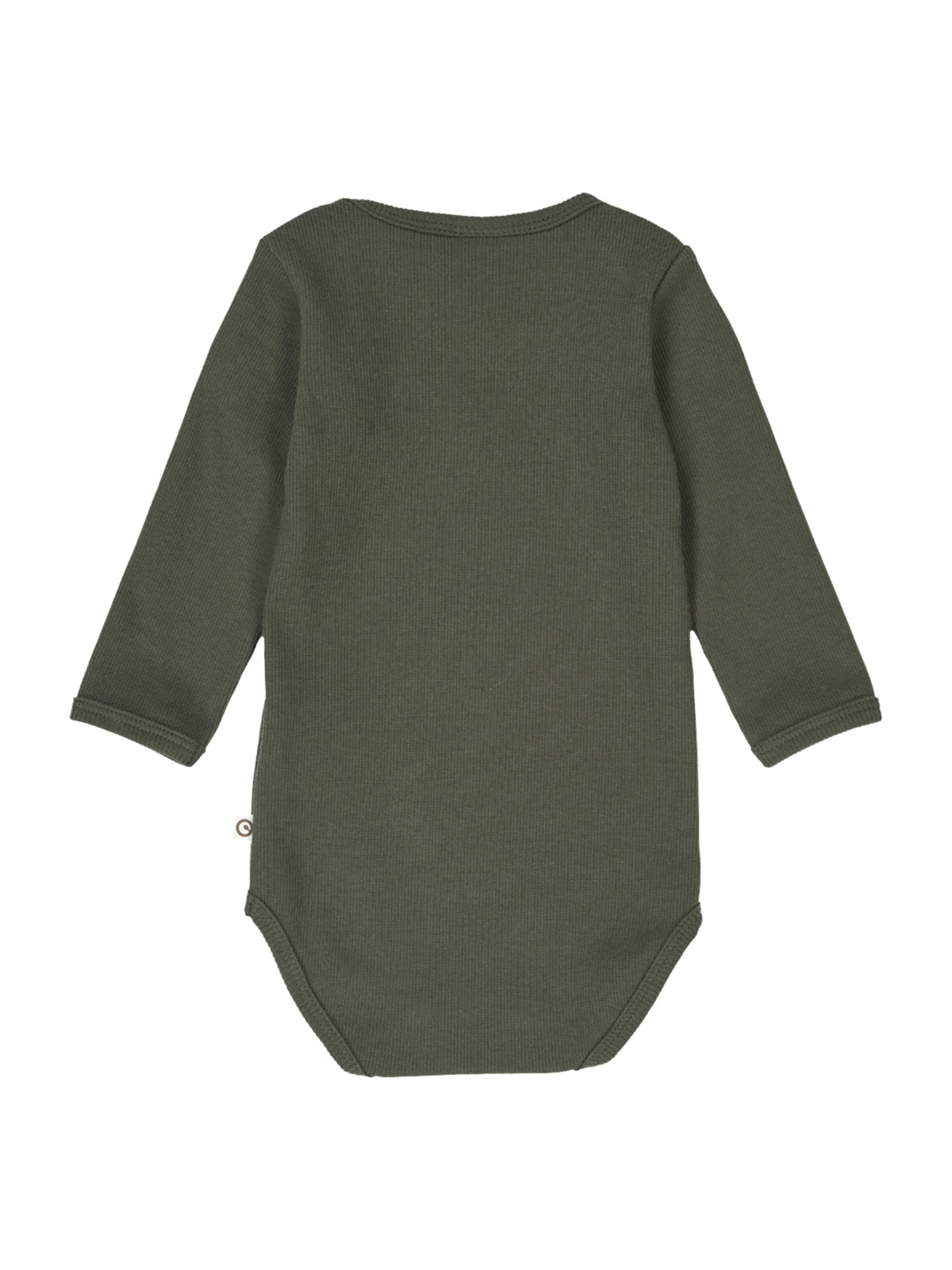 Barboteuse / body Müsli by GREEN COTTON en vert